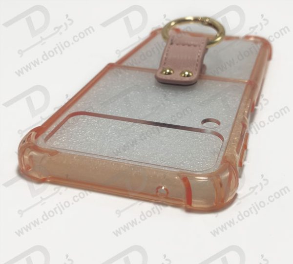 قاب کریستالی فریم ژله‌ ای سامسونگ Galaxy Z Flip3 مارک GKK مدل اولترا رینگ