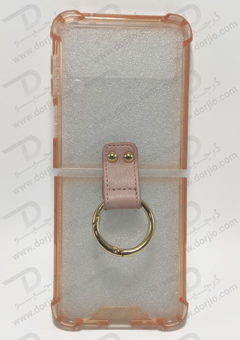 قاب کریستالی فریم ژله‌ ای سامسونگ Galaxy Z Flip3 مارک GKK مدل اولترا رینگ