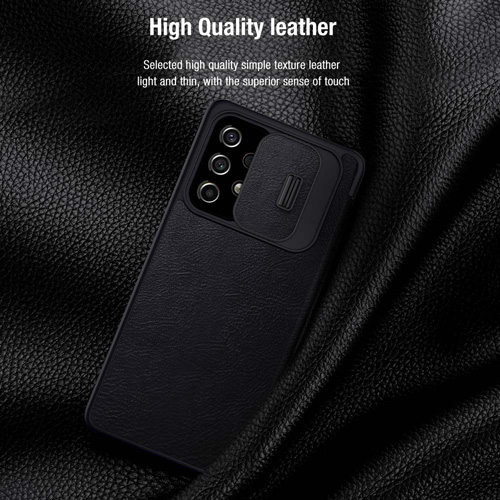 کیف چرمی نیلکین سامسونگ Qin Pro Leather Case Galaxy A73 5G