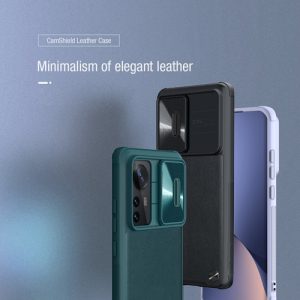 گارد چرمی کمشیلد نیلکین CamShield Leather Case Xiaomi 12 Pro