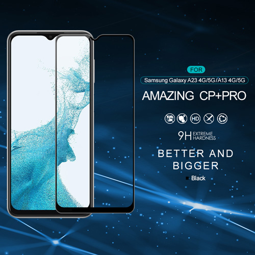 گلس نیلکین سامسونگ CP+PRO Tempered Glass Galaxy A23 4G