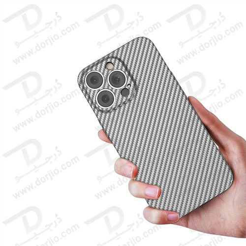 قاب محافظ فیبر کربن iPhone 13 Pro مدل Green Lion Carbon Fiber