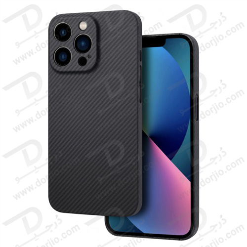قاب محافظ فیبر کربن iPhone 13 Pro مدل Green Lion Carbon Fiber