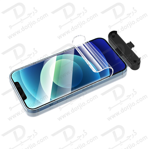 نانو برچسب شفاف 360 درجه iPhone 12 Mini مدل Green 360° Zero Sense Nano HD