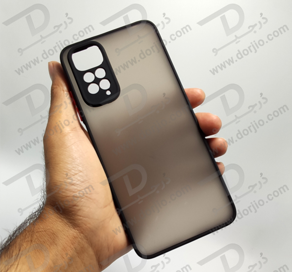 پلکسی کاور مات با محافظ دوربین شیائومی Redmi Note 11-Note 11S