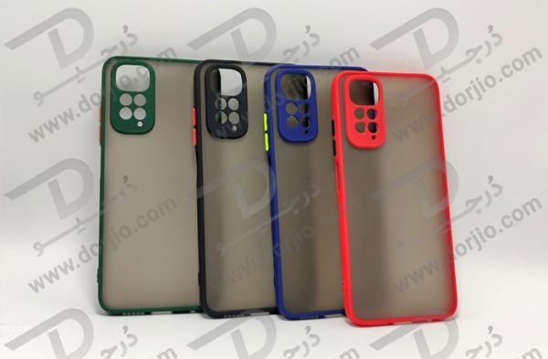پلکسی کاور مات با محافظ دوربین شیائومی Redmi Note 11-Note 11S