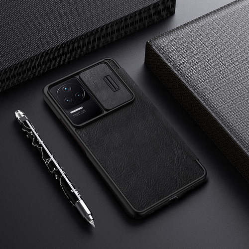 کیف چرمی نیلکین سامسونگ Qin Pro Leather Case Redmi K50-K50 Pro