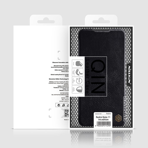 کیف چرمی نیلکین شیائومی Qin Leather Case Redmi Note 11-Note 11S