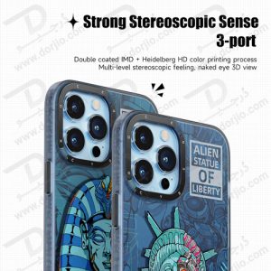 گارد اصلی ROCK آیفون 13 پرو مکس مدل Tutankhamun