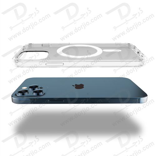 گارد شفاف مگنتی iPhone 13 Pro مدل Green 360° Anti-Shock Creative Magnetic