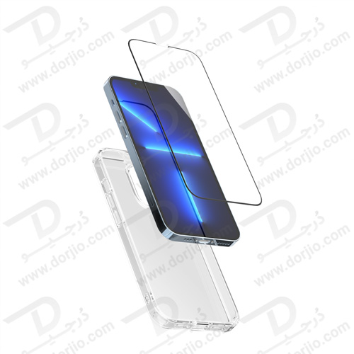 گارد و گلس شفاف iPhone 13 Pro مارک Green Lion 2 in 1 HD Protection Pack