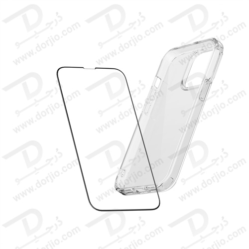 گارد و گلس شفاف iPhone 13 Pro مارک Green Lion 2 in 1 HD Protection Pack