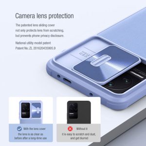 گارد چرمی کمشیلد نیلکین شیائومی CamShield Leather Case Redmi K40S