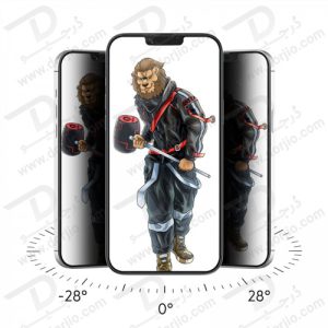 گلس حریم شخصی iPhone 13 مدل Green 3D Forte Privacy Glass Full Curved