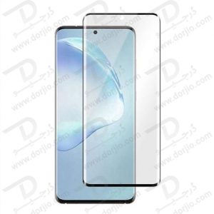 گلس دور چسب سامسونگ Galaxy S22 Plus مدل Green 3D Curved Edge Glue Glass