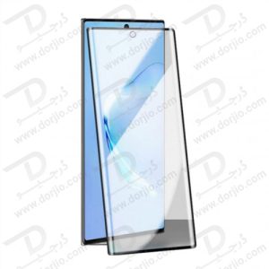 گلس دور چسب سامسونگ Galaxy S22 Ultra مدل Green 3D Curved Edge Glue Glass