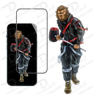 گلس شفاف گرین iPhone 12 مدل 3D Forte HD Glass Full Curved