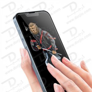 گلس شفاف گرین iPhone 13 مدل 3D Forte HD Glass Full Curved