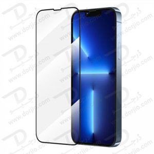 گلس شفاف گرین iPhone 13 مدل 3D Forte HD Glass Full Curved