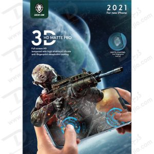 گلس HD مات iPhone 13 Pro مدل Green 3D AG-Matte HD Glass