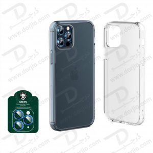 بسته محافظتی گرین iPhone 13 Pro مدل Green 4 in 1 360° Protection Pack