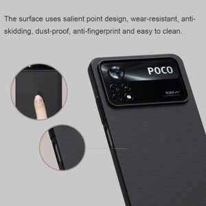 قاب محافظ نیلکین شیائومی Super Frosted Shield Poco X4 Pro 5G