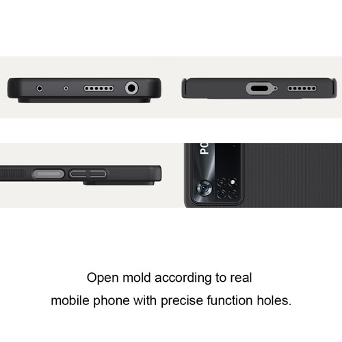 قاب محافظ نیلکین شیائومی Super Frosted Shield Poco X4 Pro 5G