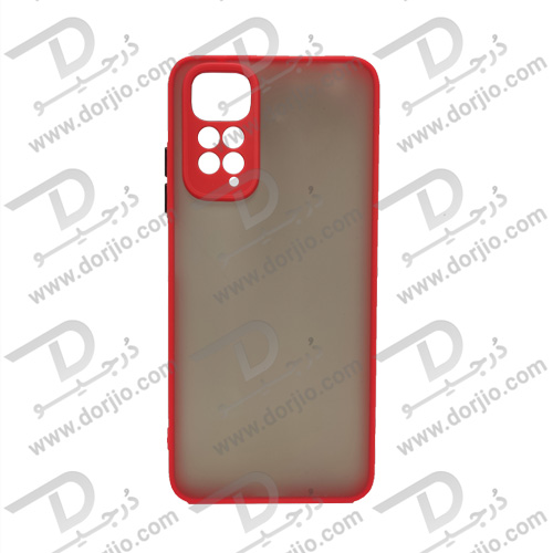 پلکسی کاور مات با محافظ دوربین شیائومی Redmi Note 11-Note 11S