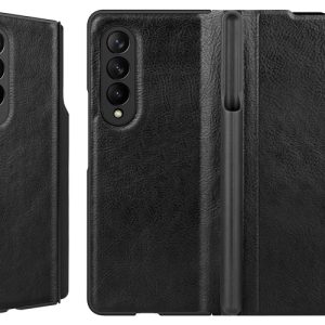 کیف چرمی نیلکین سامسونگ Qin Leather Case Galaxy Z Fold3