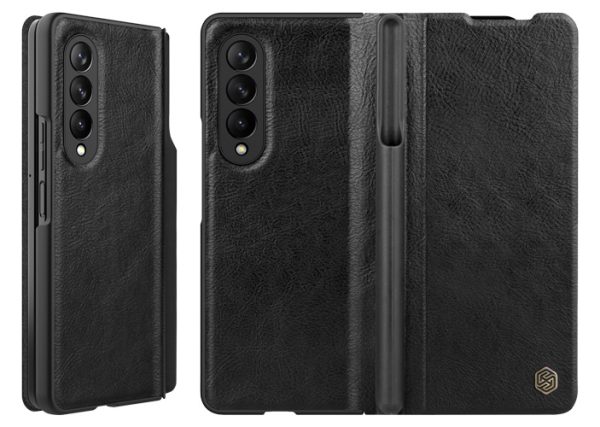 کیف چرمی نیلکین سامسونگ Qin Leather Case Galaxy Z Fold3