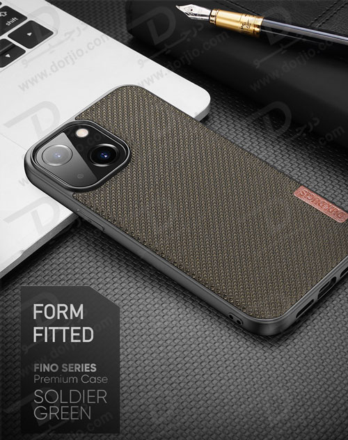 گارد پارچه‌ای گوشی iPhone 13 برند DUX DUCIS سری FINO
