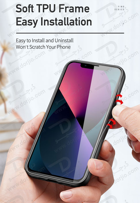 گارد پارچه‌ای گوشی iPhone 13 برند DUX DUCIS سری FINO