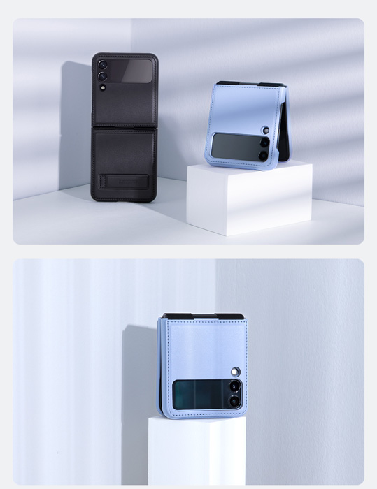 گارد چرمی نیلکین سامسونگ Qin Leather Case Galaxy Z Flip3