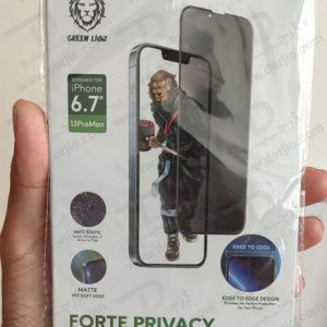 گلس حریم شخصی iPhone 13 مدل Green 3D Forte Privacy Glass Full Curved