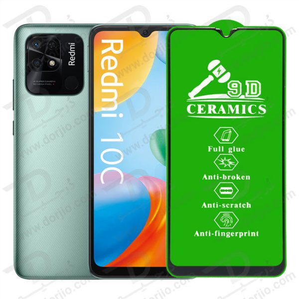 گلس شفاف سرامیکی شیائومی Redmi 10C