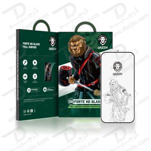 گلس شفاف گرین iPhone 12 Pro مدل 3D Forte HD Glass Full Curved