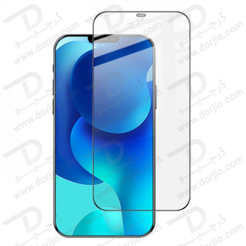 گلس شیشه ای iPhone 12 مدل Green 3D Curved Tempered Glass