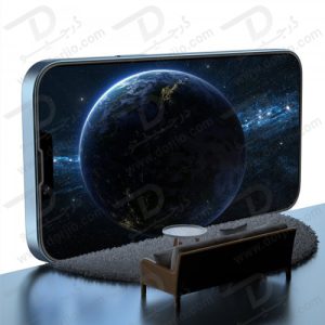 گلس فریم سیلیکونی iPhone 13 Pro مدل Green 3D Silicone HD Glass