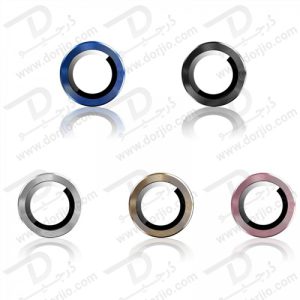 گلس لنز دوربین رینگی فلزی iPhone 13 Pro Max مدل Green Anti-Glare Camera Glass Protector