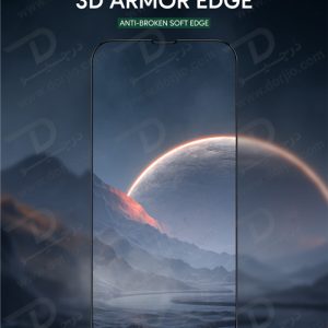 گلس محافظ شفاف iPhone 13 مدل Green 3D PET HD Glass