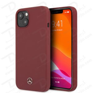 قاب سیلیکونی iPhone 13 طرح Mercedes Benz مدل Microfiber Lining