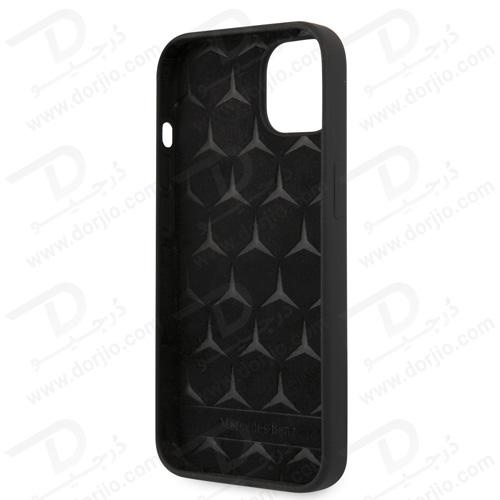 قاب سیلیکونی iPhone 13 طرح Mercedes Benz مدل Microfiber Lining