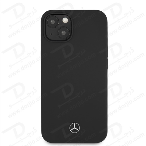 قاب سیلیکونی iPhone 13 طرح Mercedes Benz مدل Microfiber Lining