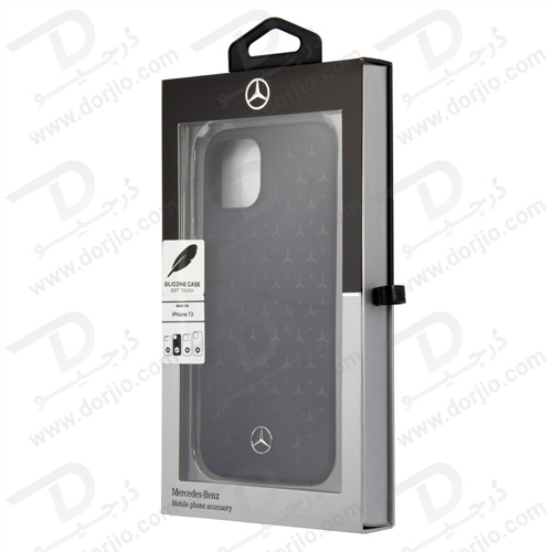 قاب سیلیکونی iPhone 13 طرح Mercedes Benz مدل With Stars Pattern