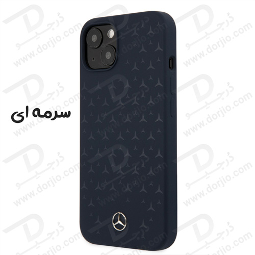 قاب سیلیکونی iPhone 13 طرح Mercedes Benz مدل With Stars Pattern