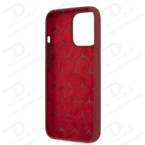 قاب سیلیکونی iPhone 13 Pro طرح Mercedes Benz مدل Microfiber Lining