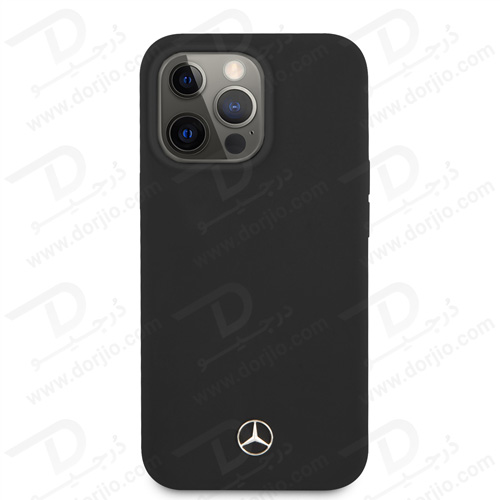 قاب سیلیکونی iPhone 13 Pro Max طرح Mercedes Benz مدل Microfiber Lining