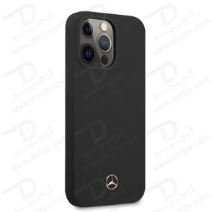 قاب سیلیکونی iPhone 13 Pro Max طرح Mercedes Benz مدل Microfiber Lining
