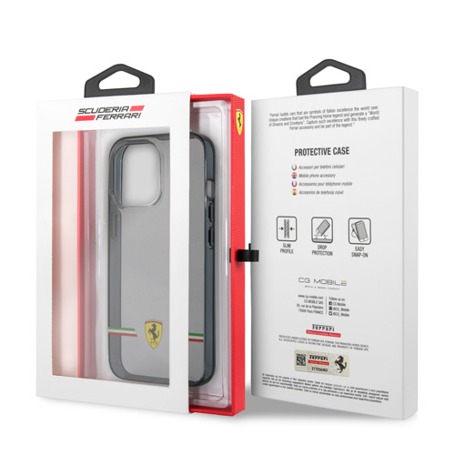 قاب طرح پرچم ایتالیا iPhone 13 Pro Max طرح Ferrari Italia Wings Print Logo