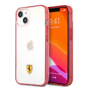 قاب محافظ iPhone 13 طرح Ferrari مدل Print Logo